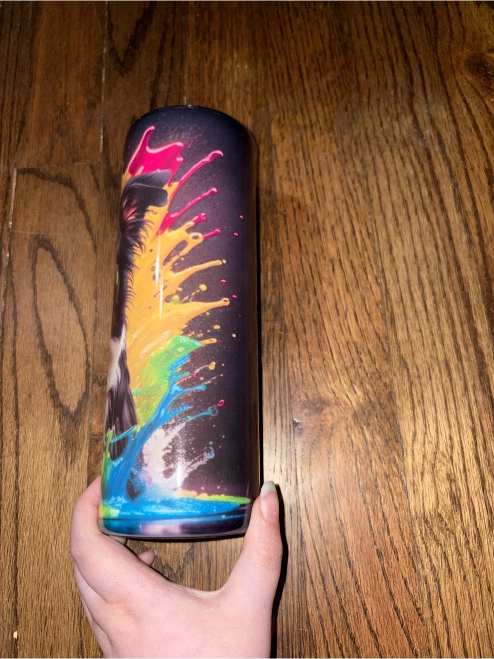 Border Collie Dog Stainless Steel 20 oz Tumbler